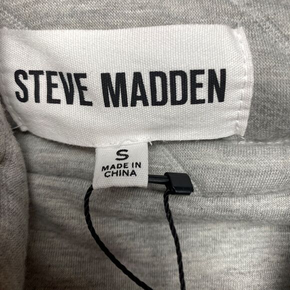 Steve Madden Quilted Open Front Jacket Womens Small Gray NWT$ 119 - Picture 7 of 16